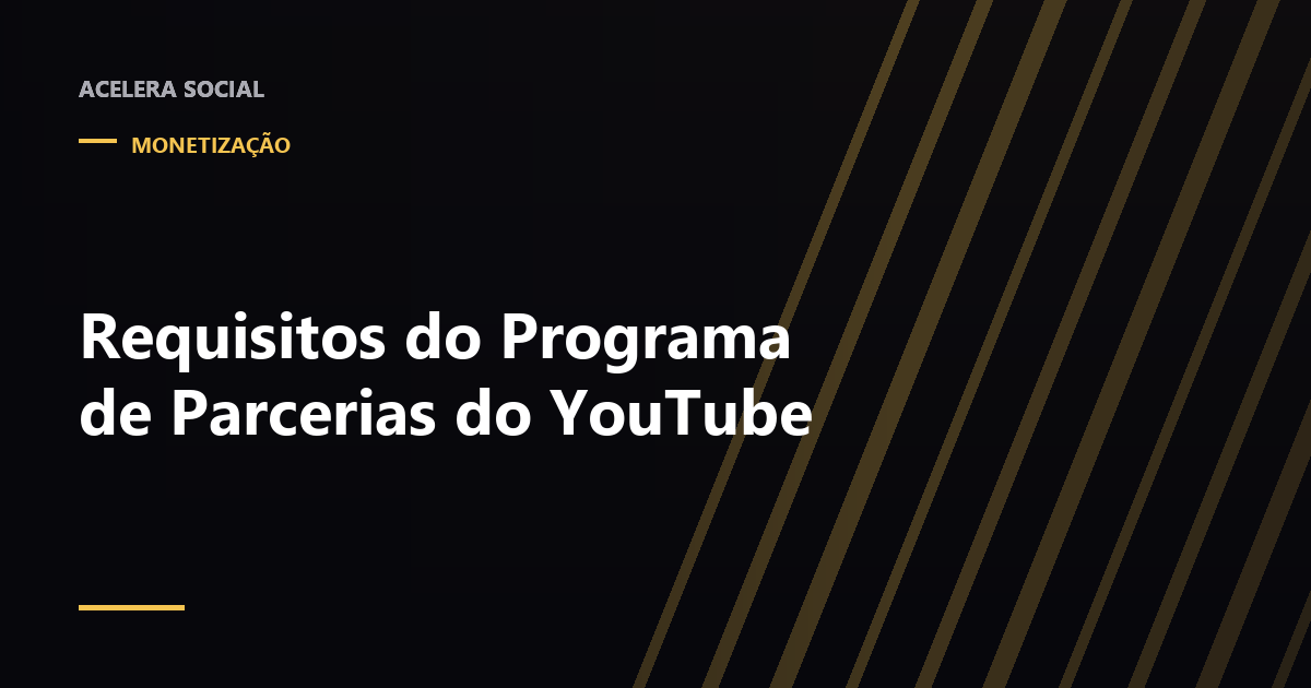 Painel com dois caminhos paralelos até um selo de aprovação de monetização