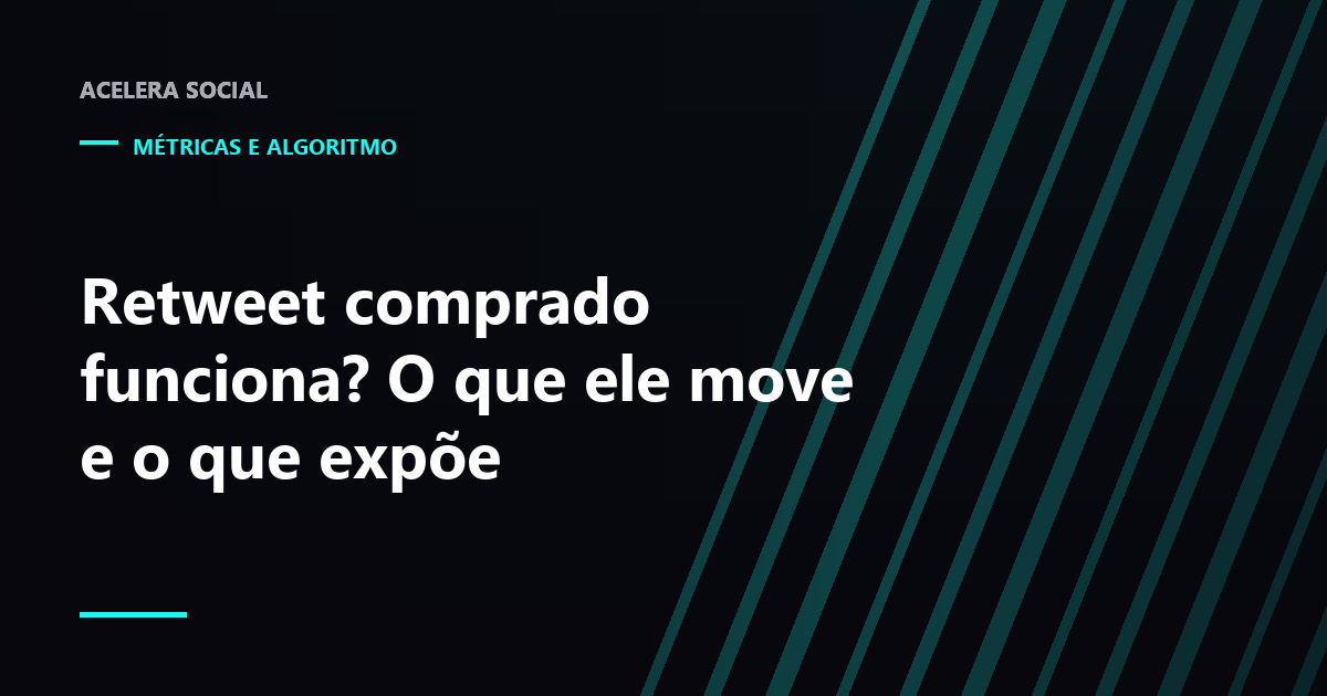 Um post do X aparecendo duplicado dentro da página de perfil de outra conta, ligado por uma seta ao original