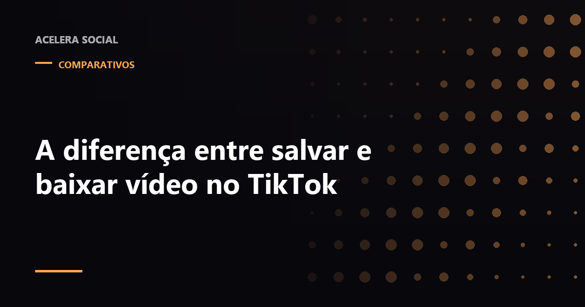Dois destinos para o mesmo vídeo, uma pasta dentro do aplicativo e a galeria do celular