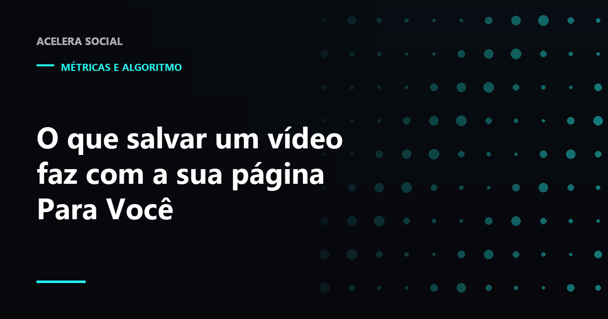 Dedo pressionando o ícone de favoritos em um vídeo vertical, com miniaturas parecidas surgindo logo abaixo