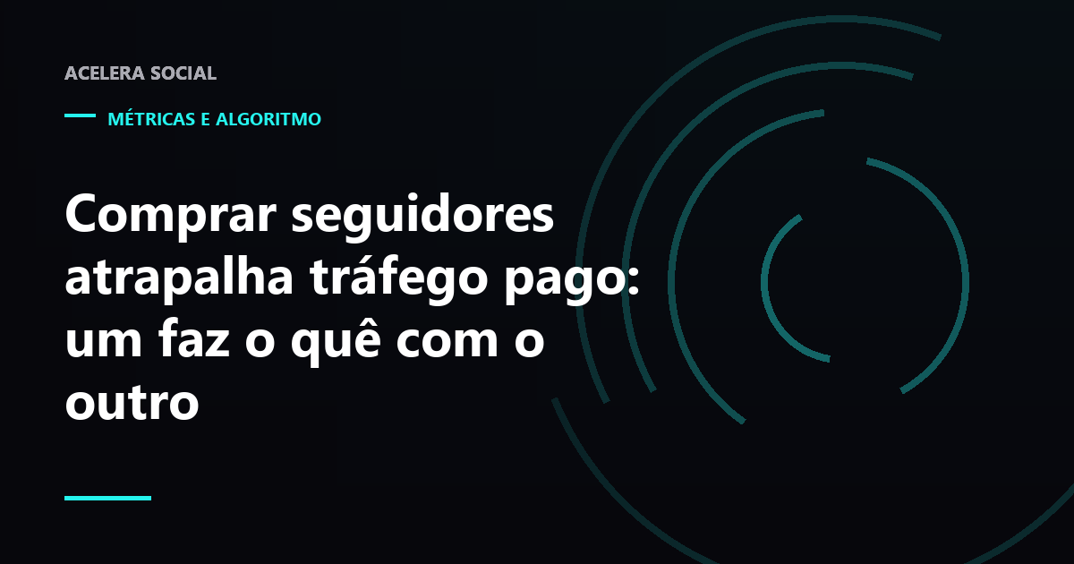 Funil de anúncio recebendo uma lista de origem misturada, com parte dos perfis marcados como inertes