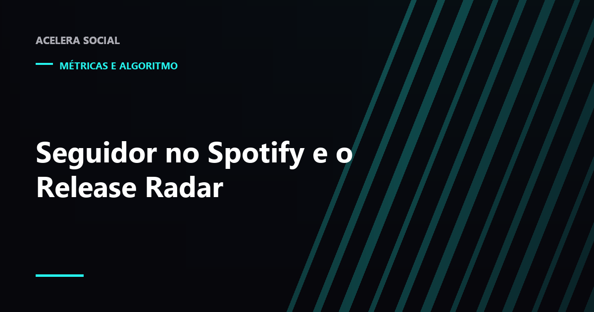 Tela de celular com uma playlist de lançamentos aberta e a capa de uma faixa nova no topo da lista