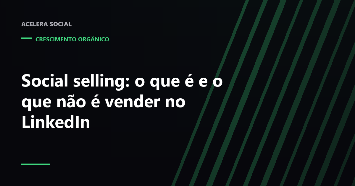 Linha do tempo de um contato profissional, da primeira leitura de um post até a conversa de venda