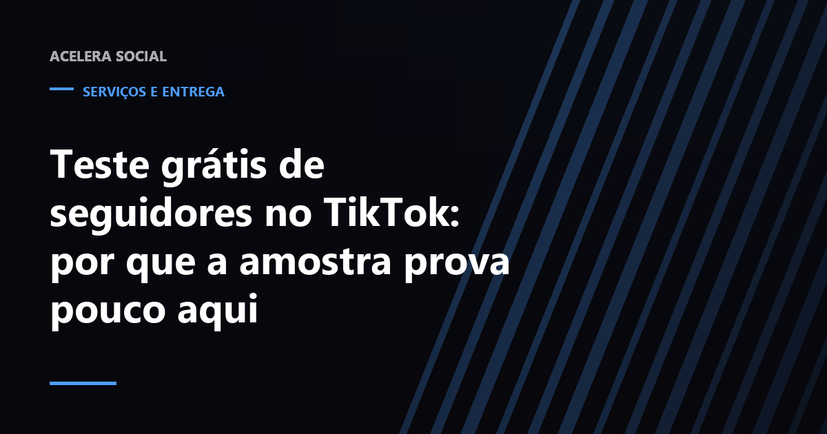 Tela vertical do TikTok com o contador de seguidores ao lado de um gráfico do Para Você em destaque