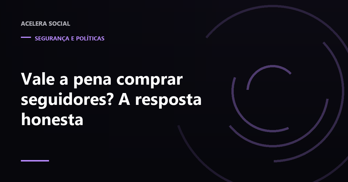 Balança com conteúdo de um lado e número de seguidores do outro, pendendo para o conteúdo