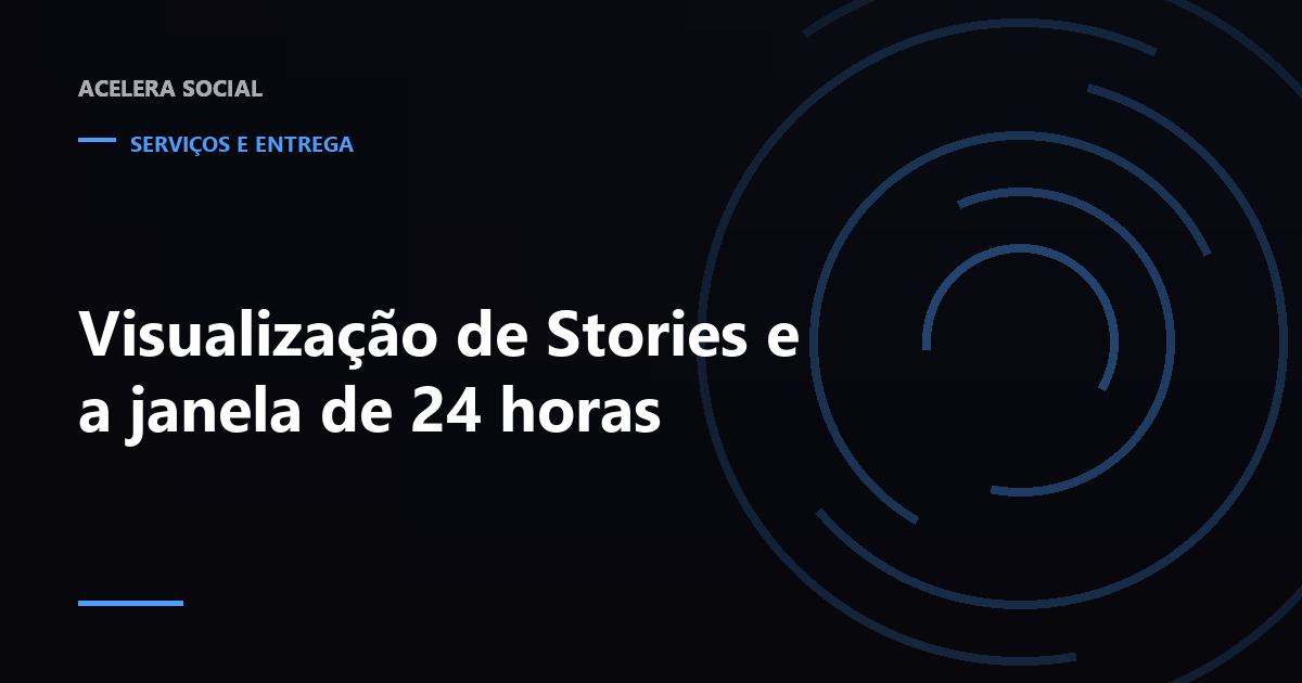 Barra de stories de um perfil com um marcador de tempo se esvaziando e o painel de espectadores logo abaixo