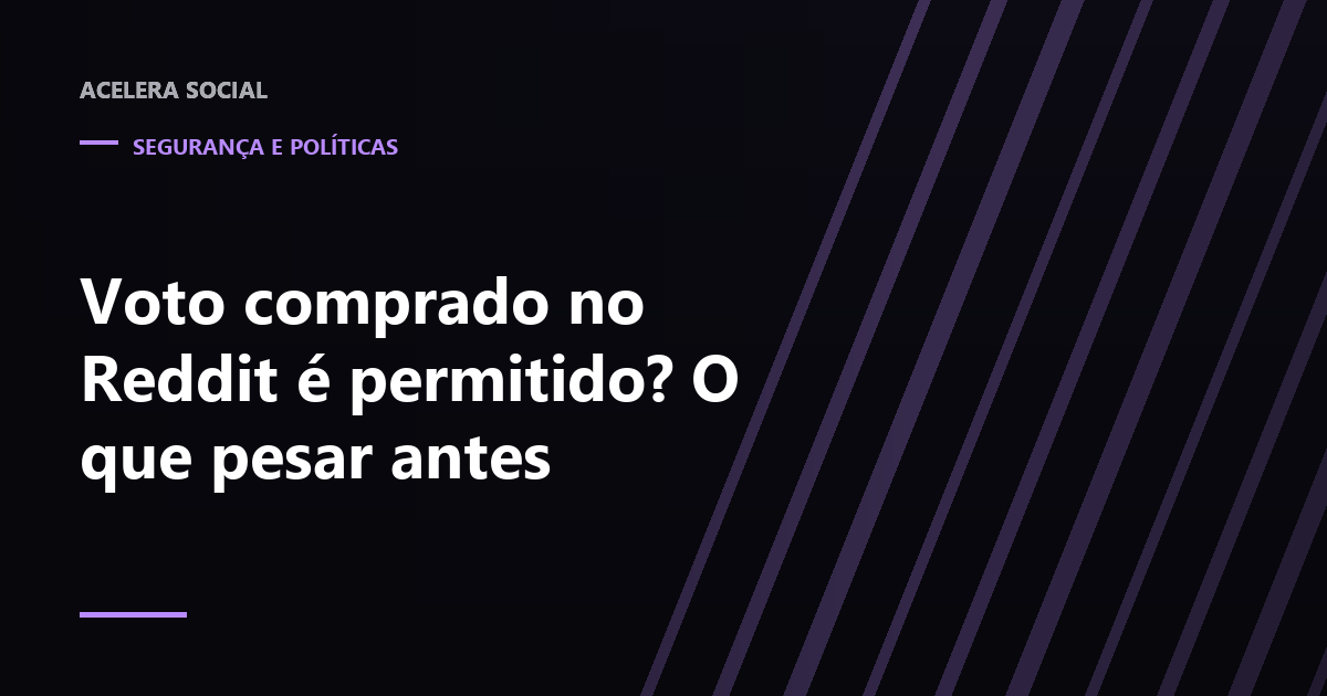 Post do Reddit com o contador de votos ao lado de um relógio marcando as primeiras horas
